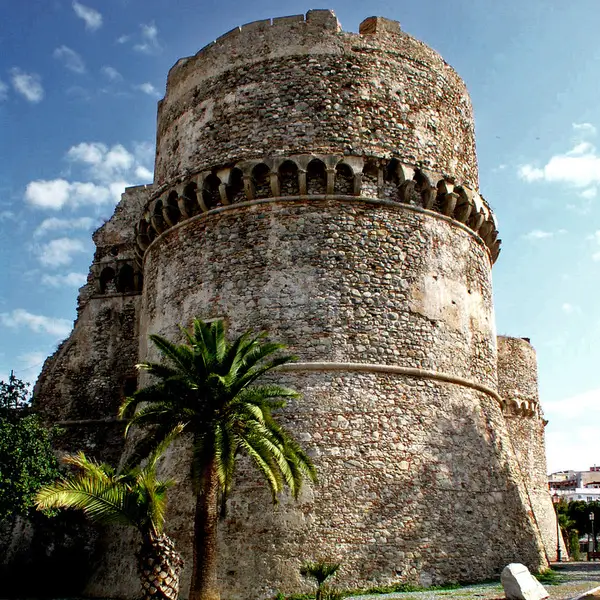 Aragonese Castle in Reggio Calabria, historic medieval fortress overlooking the sea